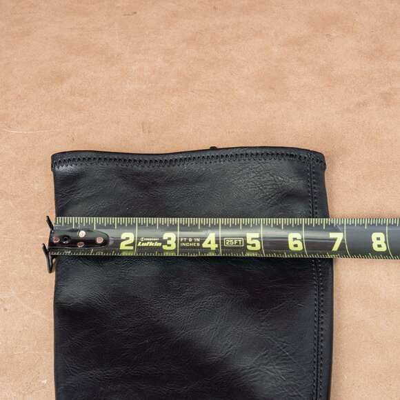 Vagabond Women Kenova Tall Black Leather Lug Festival Chunky Boots Sz 8US EUR38 - Picture 7 of 10